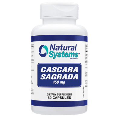 Cascara Sagrada  450 mg, 60 Caps Natural Systems