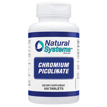 Load image into Gallery viewer, Chromium  Picolinate 200 mcg. 100 Tablets - Natural Systems