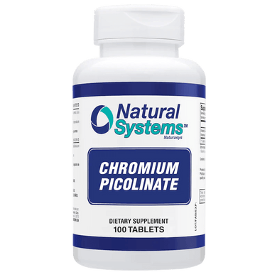 Chromium  Picolinate 200 mcg. 100 Tablets - Natural Systems
