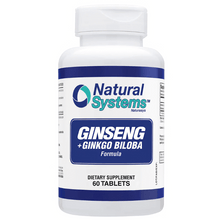 Load image into Gallery viewer, Ginseng + Ginkgo Biloba 60 tablets