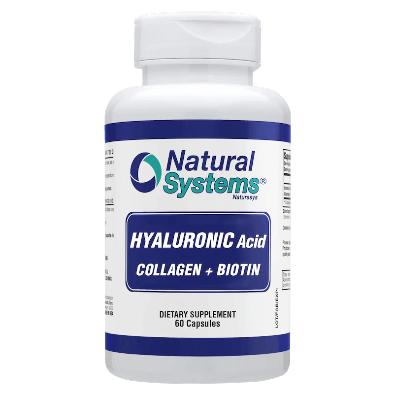 Hyaluronic Acid + Collagen + Biotin 60 Caps Natural Systems