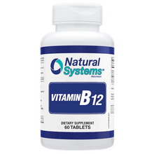 Cargar imagen en el visor de la galería, Vitamin B12 60 Tablets Natural Systems