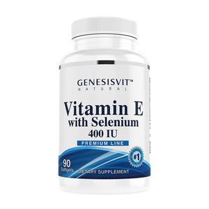 Vitamin E  with Selenium 400 IU Genesisvit- 90 Softgels